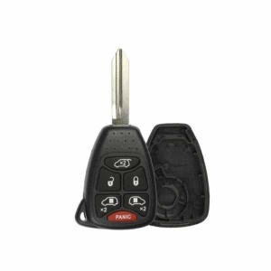 2004-2017 Chrysler / Jeep / Dodge / 6-Button Remote Head Key Shell / Y159 / M3N5WY72XX (RHS-CHY-086)