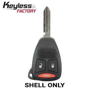 2004-2011 Chrysler / Dodge / Jeep / 3-Button Smart Key SHELL for KOBDT04A (AFTERMARKET)