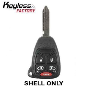 2004-2007 Chrysler / Dodge / Jeep / 5-Button Smart Key SHELL for M3N5WY72XX (AFTERMARKET)