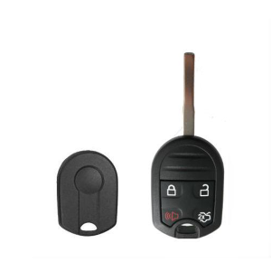 2012-2018 Ford / 4-Button Remote Head Key Shell / HU101 / OUCD6000022 CWTWB1U793 (RHS-FD-062)