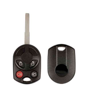 2011-2020 Ford / 4-Button Remote Head Key SHELL / HU101 / OUCD6000022 CWTWB1U722 (AFTERMARKET)