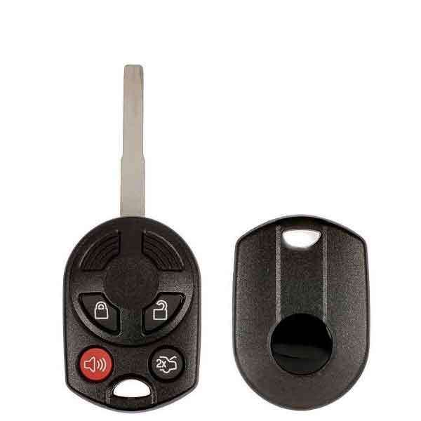 2011-2020 Ford / 4-Button Remote Head Key SHELL / HU101 / OUCD6000022 CWTWB1U722 (AFTERMARKET)