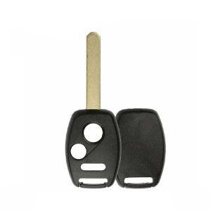 2002-2014 Honda / 3-Button Remote Head Key Shell / HO01 / OUCG8D-380H-A CWTWB1U545 CWTWBIU545 (RHS-HON-081)