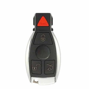 1997-2014 2 Battery Mercedes Benz 4-Button Smart Key SHELL for IYZ-3312