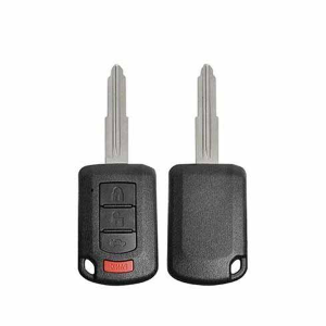 2016-2018 Mitsubishi / 4-Button Remote Head Key Shell / MIT3 / OUCJ166N (RHS-MIT-011)