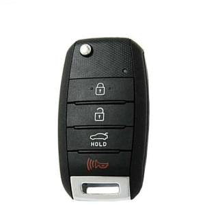 2017-2018 Kia Forte / 4-Button Flip Key / PN: 95430-A7200 / OSLOKA-875T (YD) (AFTERMARKET)