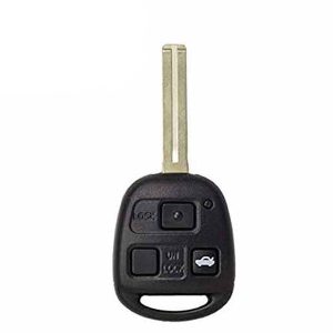 1998-2005 Lexus / 3-Button Remote Head Key / PN: 89070-50170 / HYQ1512V / 4C Chip / Short Blade (AFTERMARKET)