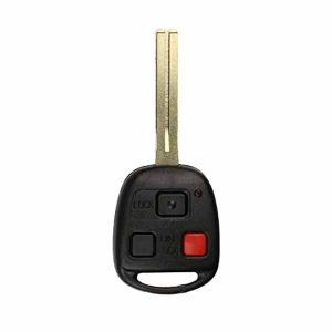 1998-2005 Lexus / 3-Button Remote Head Key / HYQ1512V / 4C Chip / Long Blade (AFTERMARKET)