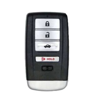 2015-2020 Acura ILX RLX TLX / 4-Button Smart Key / PN: 72147-TZ3-A01 / KR5V1X (OEM Recase) (Driver 1)