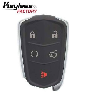 2015-2019 Cadillac XTS ATS CT6 / 5-Button Smart Key / HYQ2EB / 433 MHz w/ Trunk (AFTERMARKET)