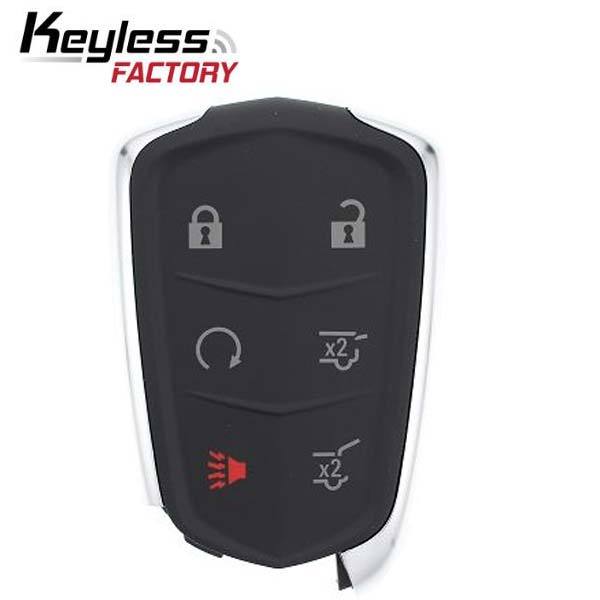 2015-2019 Cadillac Escalade / 6-Button Smart Key / HYQ2EB / 433 MHz w/ Hatch (AFTERMARKET)