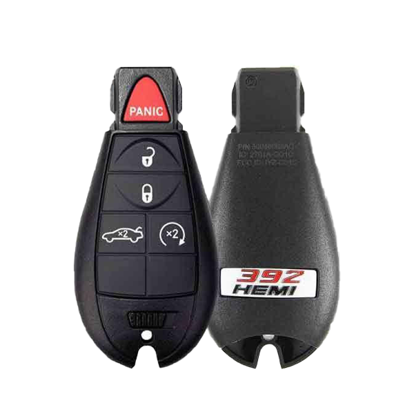 2009-2014 Dodge Challenger HEMI / 5-Button Fobik Key / PN: 56046668AD / IYZ-C01C / Keyless Go Fobik (OEM)
