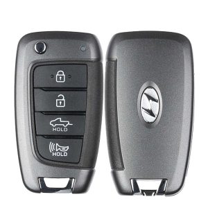 2023-2024 Hyundai Santa Cruz / 4-Button Remote Flip Key / PN: 95430-K5010 / TQ8-RKE-4F40 (OEM)