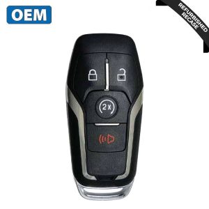 2015-2018 Lincoln MKC MKX / 4-Button Smart Key / PN: 164-R8108 / M3N-A2C31243300 (OEM Recase)