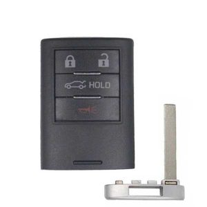 2010-2015 Cadillac SRX ATS XTS/ 4-Button Smart Key/ PN: 22856929 / NBG009768T (AFTERMARKET)