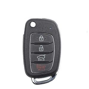 2016-2019 Hyundai Tucson / 4-Button Remote Flip Key / PN: 95430-D3010 / TQ8-RKE-4F25 / (AFTERMARKET)