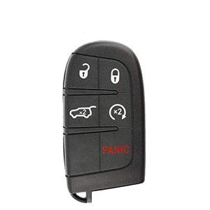 2014-2023 Jeep Grand Cherokee / 5-Button Smart Key / PN: 68143505AC / M3N-40821302 (AFTERMARKET)