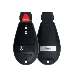 2009-2013 Jeep Grand Cherokee / 4-Button Fobik Key / PN: 68051664AI / IYZ-C01C / Keyless Go Fobik (OEM)