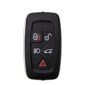 2010 - 2011 Land Rover Range Rover Sport / 5-Button Smart Key / PN: 5E0B602A7 / KOBJTF10A (OEM Recase)