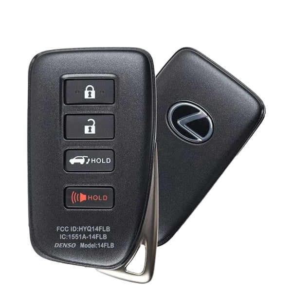 2021-2022 Lexus RX350 RX450H / 4-Button Smart Key / PN: 8990H-0E290 / HYQ14FLB (OEM)