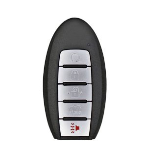 2016-2018 Nissan / 5-Button Smart Key / PN: 285E3-4RA0B / KR5S180144014 / IC 204 (OEM Recase)
