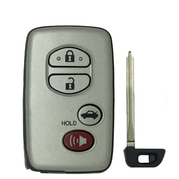 2006-2012 Toyota Corolla / 4-Button Smart Key / PN: 89904-06070 / HYQ14AAB / E Board 3370 (OEM)