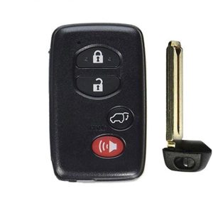2010-2017 Toyota / 4-Button Smart Key / w/ Hatch / PN: 89904-0T060 / HYQ14ACX / GNE Board (AFTERMARKET)
