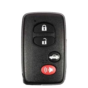 2007-2013 Toyota / 4-Button Smart Key / PN: 89904-06130 / HYQ14AAB-3370 (OEM Recase)
