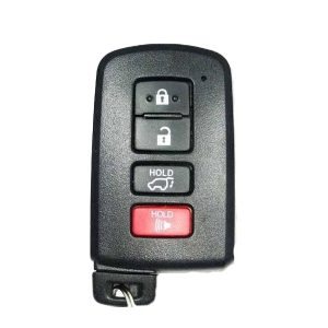 2013-2018 Toyota / 4-Button Smart Key / PN: 89904-0R080 / HYQ14FBA (OEM Recase)