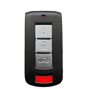2008-2017 Mitsubishi / 4-Button Smart Key / PN: 8637A228 / OUC644M-KEY-N (OEM Recase)