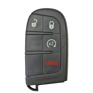 2015-2019 Jeep Renegade / 4-Button Smart Key / PN: 6BY88DX9AA / M3N-40821302 (OEM Recase)