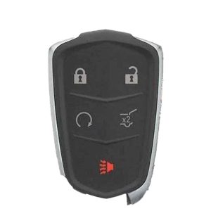 2015-2016 Cadillac SRX / 5-Button Smart Key / PN: 13598528 / HYQ2AB(OEM Recase)