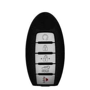 2016-2018 Infiniti QX60 / 5-Button Smart Key / PN: 285E3-9NF5A / KR5S180144014 (OEM Recase)