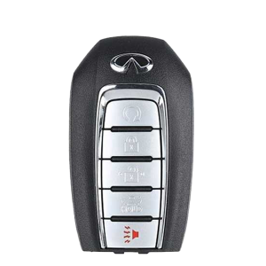2019-2022 Infiniti Q50 Q60 / 5-Button Smart Key / PN: 285E3-6HE6A / KR5TXN7 (OEM Refurb)