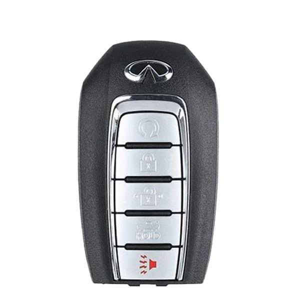2019-2022 Infiniti Q50 Q60 / 5-Button Smart Key / PN: 285E3-6HE6A / KR5TXN7 (OEM Refurb)