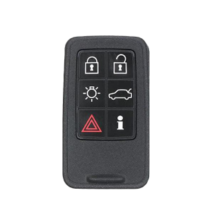2007-2018 Volvo / 6-Button Smart Key / PN: 30659498 / KR55WK49266 / Keyless Drive / 434 MHz (AFTERMARKET)