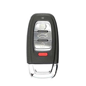 2008-2012 Audi / 4-Button Smart Key SHELL for IYZFBSB802 (AFTERMARKET)