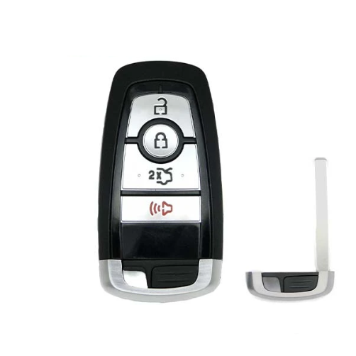 2017-2022 Ford / 4-Button Smart Key SHELL for M3N-A2C93142300 (AFTERMARKET)