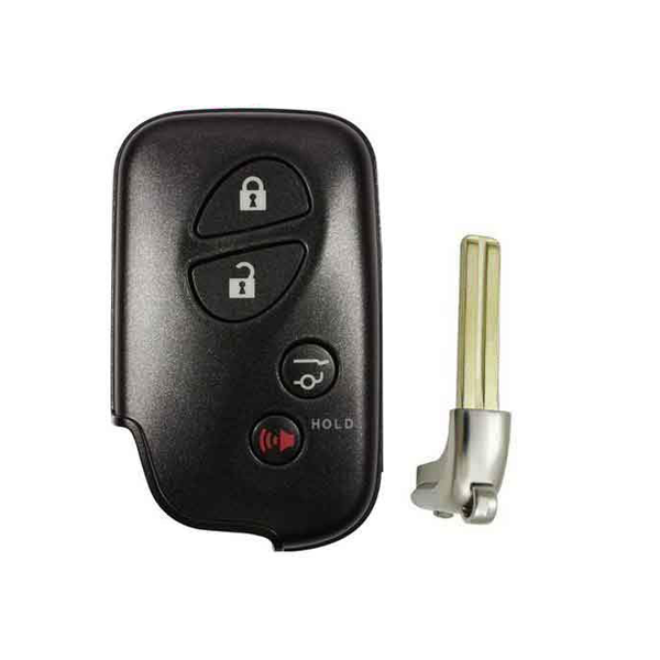 2010-2020 Lexus / 4-Button Remote Smart Key SHELL / HYQ14AAB HYQ14ACX HYQ14AAF (AFTERMARKET)