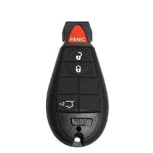 Solid Keys USA - 2008-2017 Dodge Chrysler Jeep / OEM Replacement / 4-Button Fobik Key w/ Hatch