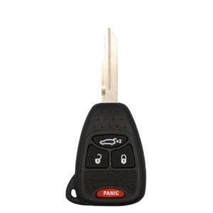 Solid Keys USA - 2004-2017 Chrysler Dodge Jeep / OEM Replacement / 4-Button Remote Head Key w/ Hatch
