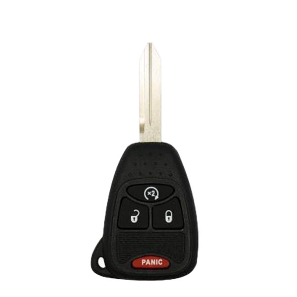 Solid keys USA - 2004-2017 Chrysler Dodge Jeep / OEM Replacement / 4-Button Remote Head Key w/ Remote Start