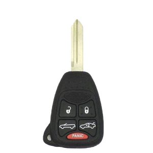 Solid Keys USA - 2004-2017 Chrysler Dodge Jeep / OEM Replacement / 5-Button Remote Head Key w/ Trunk & Convertible