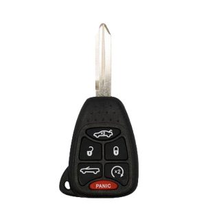Solid Keys USA - 2004-2017 Chrysler Dodge Jeep / OEM Replacement / 6-Button Remote Head Key w/ Remote Start & Convertible