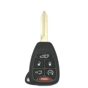 Solid Keys USA - 2004-2017 Chrysler Dodge Jeep / OEM Replacement / 6-Button Remote Head Key w/ Hatch, Power Liftgate, & Remote Start