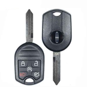 2007-2017 Lincoln / 5-Button Remote Head Key / PN: 5912496 / CWTWB1U793 / SA / HA / 40 Bit & 80 Bit (Strattec)