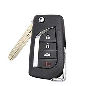 2006-2012 Toyota / 4-Button Flip Key NEW STYLE / HYQ12BBY (67 Chip) (AFTERMARKET)