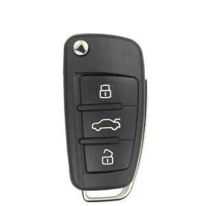 2006-2015 Audi / 3-Button Flip Key / PN: 4F0837220 / IYZ 3314 / 315 MHz (AFTERMARKET)