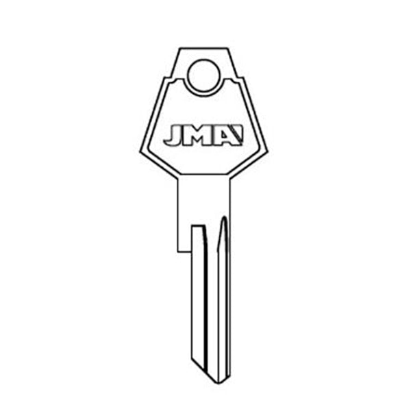 Chrysler / Dodge / Jeep Y152 Metal Key (JMA-CHR-8E)