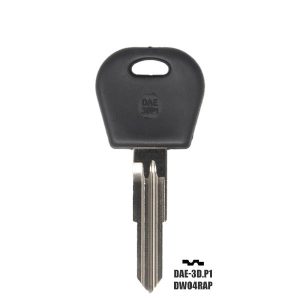 Daewoo / GM Mechanical Key Blank - DAE-3D.P1 / DWO4RAP (JMA-DAE-3D-P1)